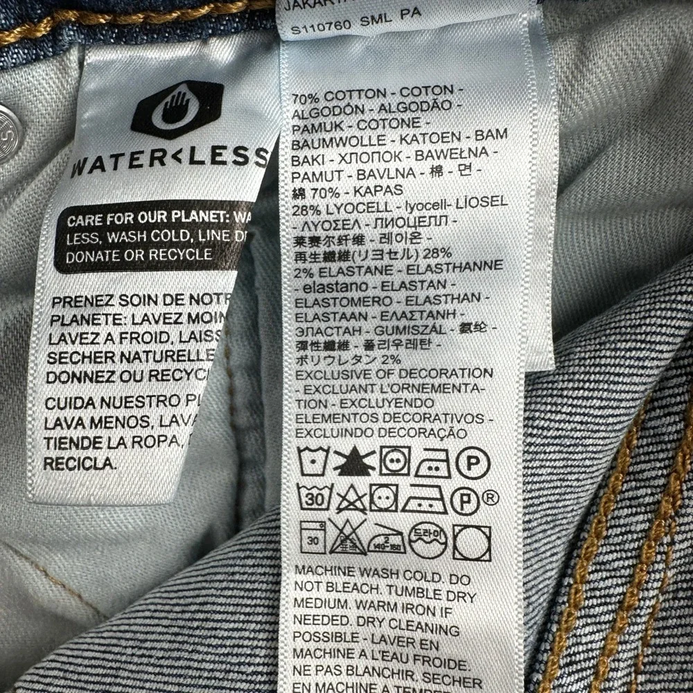Levi's Jeans Mens 32x30 505 Regular Fit Blue Straight Leg Stretch Denim